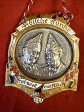Köln Karnevalsorden Rote Funken 1958 Orden Karneval Fasching Nr. 3