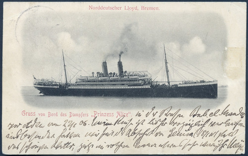 Seepost 1909 - dt.,