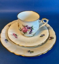 Älteste Hutschenreuther Hohenberg Mokkatasse Sammeltasse 3tlg.