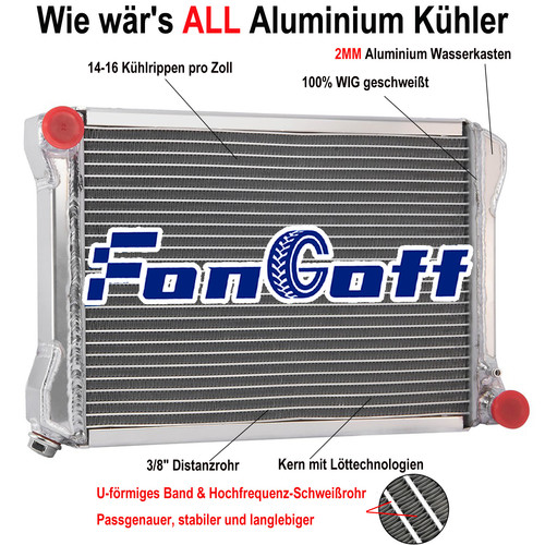 Reihig aluminium kühler - 3,