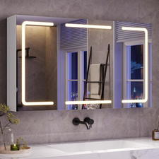 Spiegelschrank Bad 100 Cm