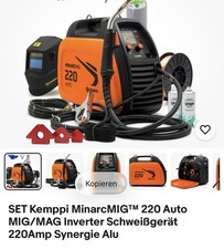 Kemppi MinarcMIG™ 220 Auto