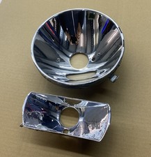 BOSCH Haupt Nebel Scheinwerfer Reflektor BiLux Mercedes W114 W115 NEU VERCHROMT