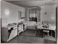 Großes Vintage 1950s Musterküche von C. ZAPLETAL mit Stempel