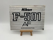 Nikon F-501 AF Gebrauchsanweisung Bedienungsanleitung Deutsch