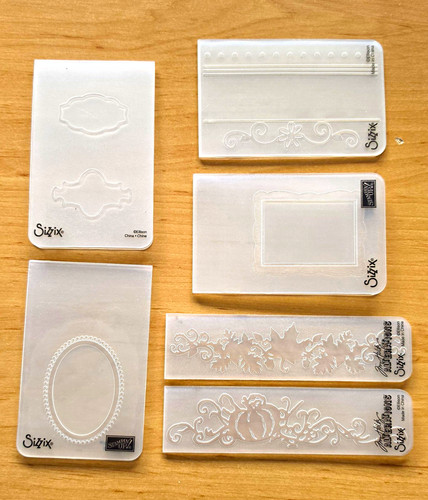 Sizzix embossing prägefolder - sizzix, embossing-prägefolder