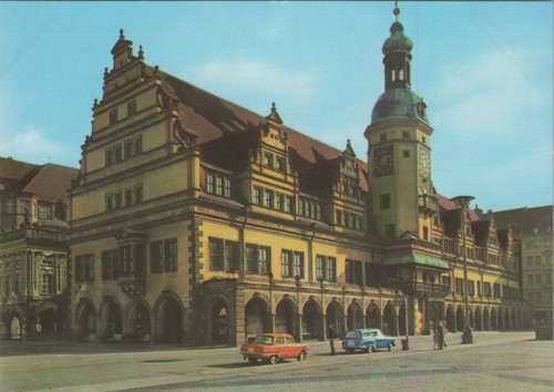 Alte postkarte leipzig altes - alte,