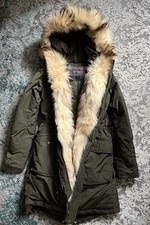 Woolrich Parka Xs Khaki Pelz