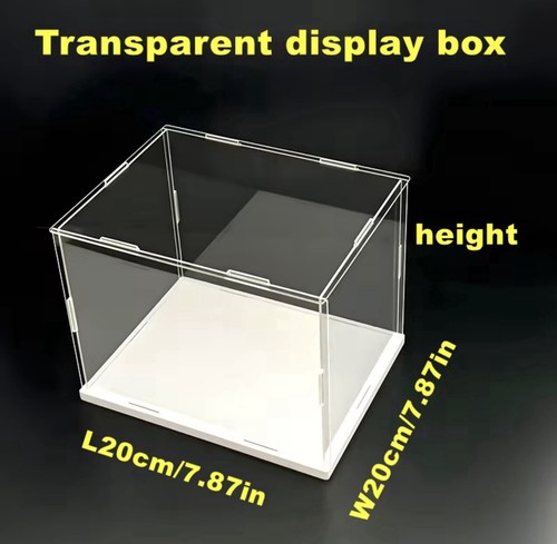 Acryl vitrine maße 20x20x25cm - vitrine,