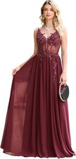 Luxuriöses Abendkleid Für