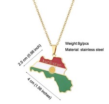 Kurdischer Anhänger mit Kette