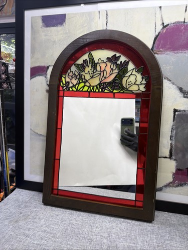 Vintage wandspiegel tiffany - wandspiegel,