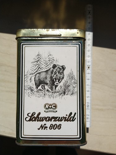 Alte blechdose zigarrendose - alte,