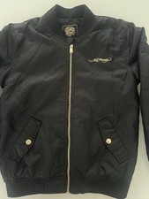 Ed Hardy. Jacke. Schwarz