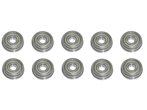 10x flanschlager f6200 - f6200, zz