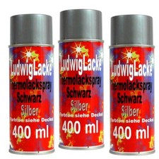 Thermolackspray Silber 3
