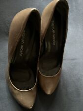 Elegante Pumps Schuhe 36 Grün Khaki High Heels Stuttgart Sigrun Wöhr Top Luxus