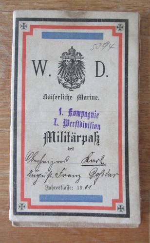 Militärpaß kaiserliche