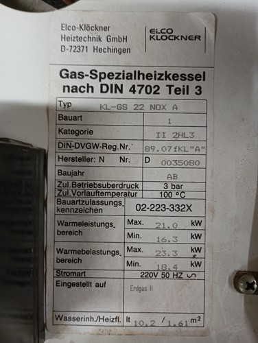 Elco klöckner 22 - elco, kl-gs-22