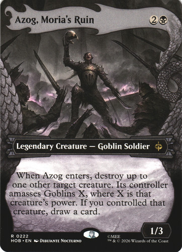 Mtg azog moria ruin - |,