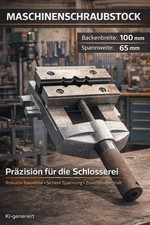 Maschinenschraubstock 100 mm