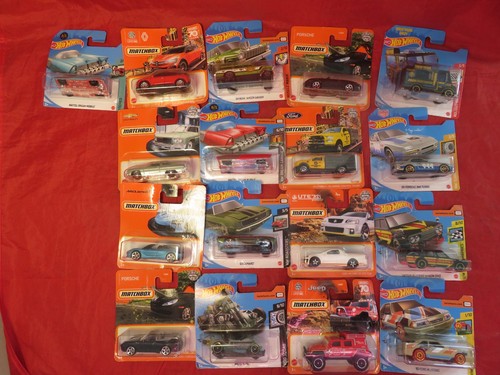 17x hot wheels matchbox - hot,