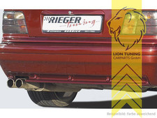 Rieger Heckansatz Heckspoiler Diffusor für BMW 3er E36 Limousine Touring Coupe C