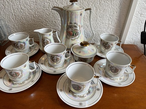 Jlmenau ddr kaffeeservice - ddr,