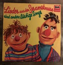 LP Vinyl Europa Sesamstraße Lieder Aus Der Sesamstrasse Lustige Songs 