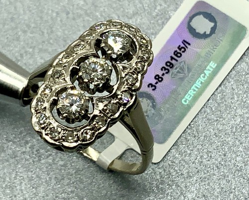 Ring aus 585er gold mit - gold, 0,76