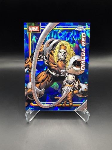 Omega red topps chrome - omega,