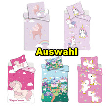 Einhorn Bettwäsche 100x135
