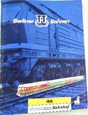 BTTB Katalog Berliner TT Bahnen TT 1:120 LG3 å