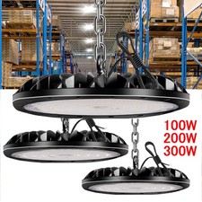 UFO LED Hallenbeleuchtung Hallenleuchte Industrielampe Werkstatt Decken Strahler