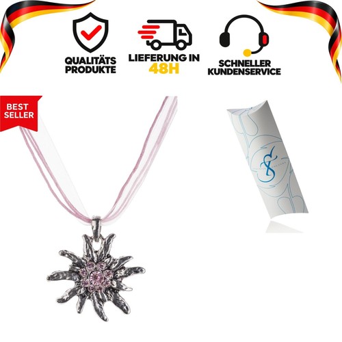 Trachtenkette edelweiss mit - trachtenkette,