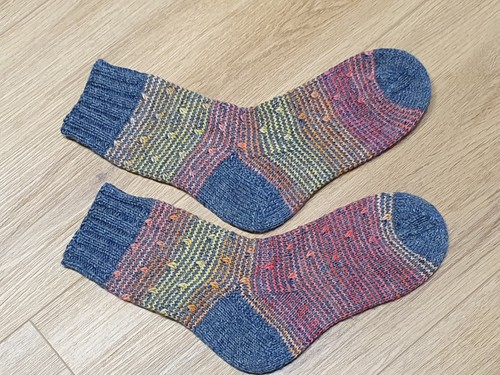 Wollsocken handgestrickt 36 - wollsocken, gr.36