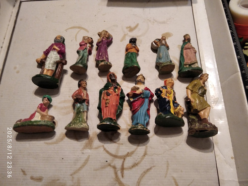 Lot krippenfiguren bakelit - lot,