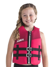 JOBE Neopren Vest Kids Neo Vest Kinder Schwimmweste Neoprenwest pink