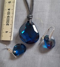 Swarovski original Dunkelblau