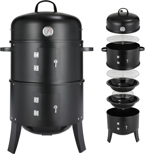 3in1 bbq räucherofen - 3in1,