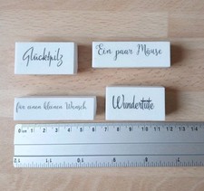 💗 La Blanche 4 x Stempel