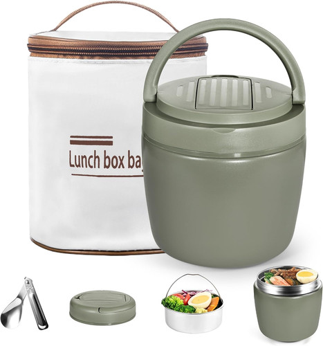 Thermo lunchbox edelstahl 2l - edelstahl, 1.2l
