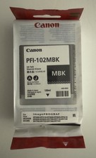original canon pfi-102mbk canon pfi-102 mbk canon ipf510 ipf600 ipf605 ipf500