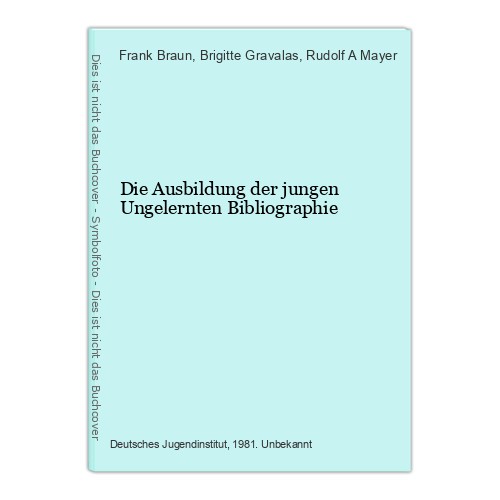 Die ausbildung der jungen - ausbildung,
