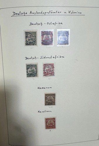 Briefmarken aus den - , ehemaligen