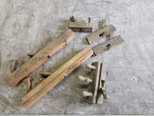 Nut Hobel, Langhobel 60 cm alter Zimmermanns Hobel, Sammlung 