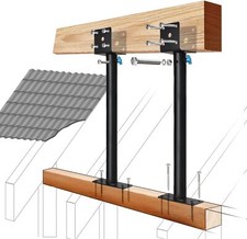 2Pack 3.6" Saddle Stainless