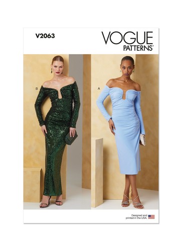 Vogue schnittmuster v2063 - schnittmuster,