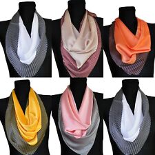  Seide Bandana tuch Nickituch Kopftuch Multifunktionstuch Schal Gr. 70 x 70 cm  