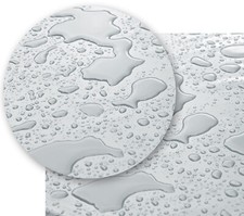 Transparente Tischdecke rund